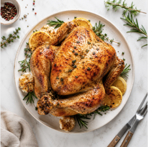 Pollo Entero Asado