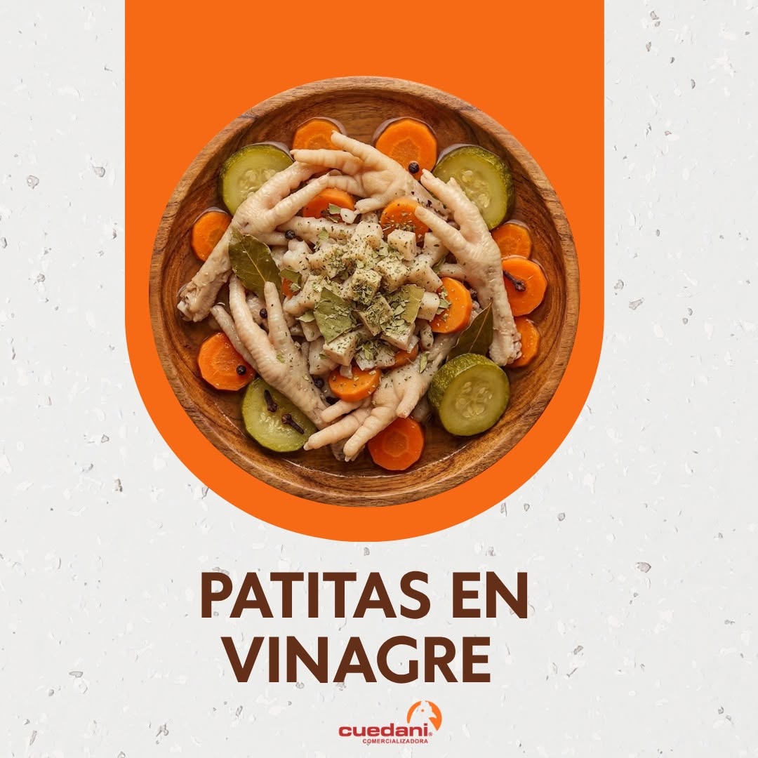 Patitas en vinagre Cuedani
