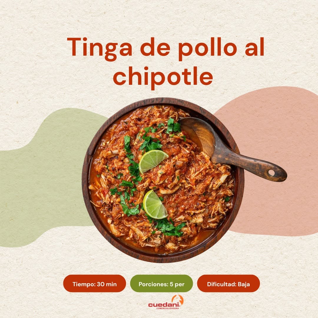 Tinga de Pollo con Chipolte