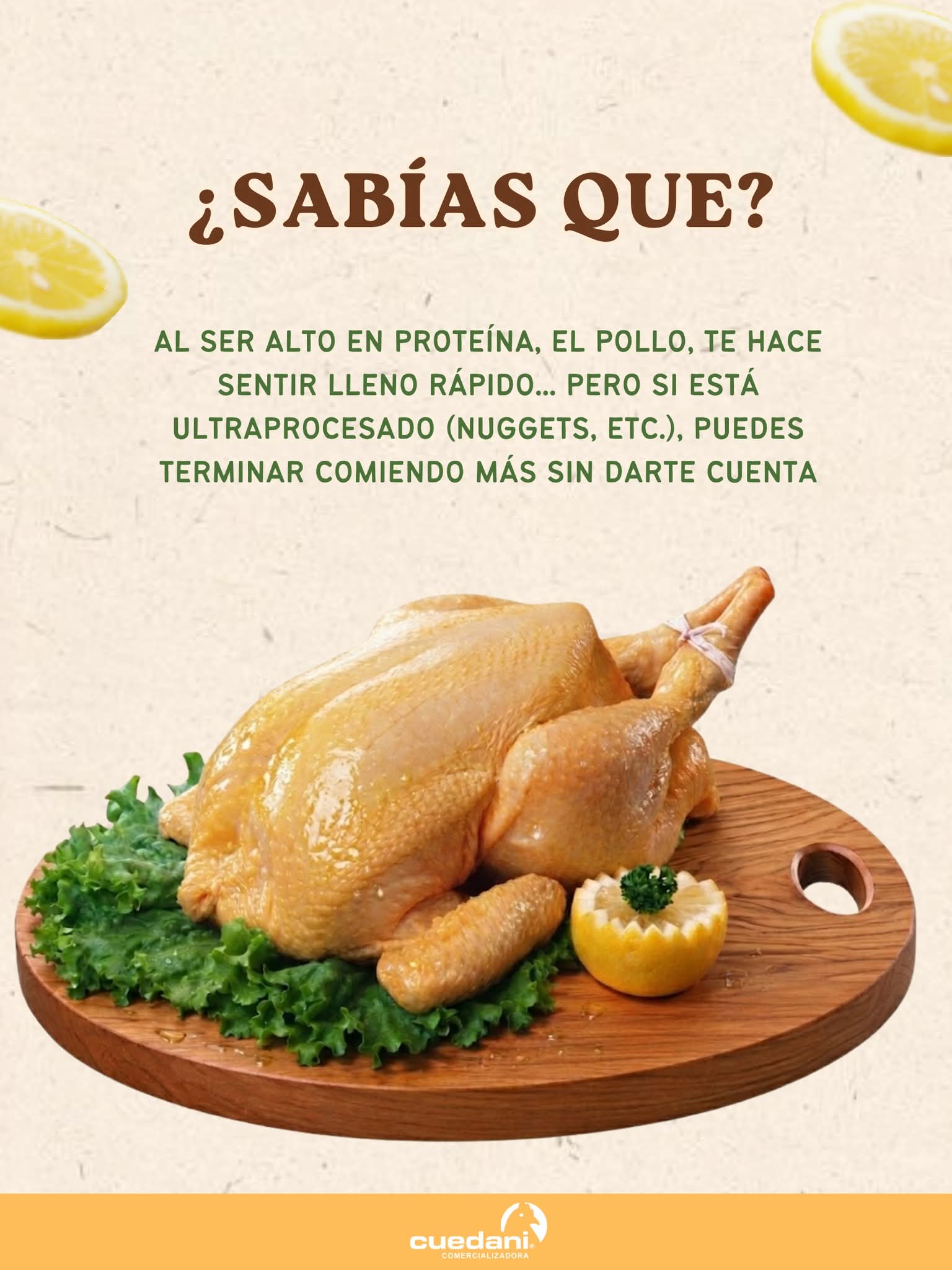 Pechuga de Pollo Cuedani