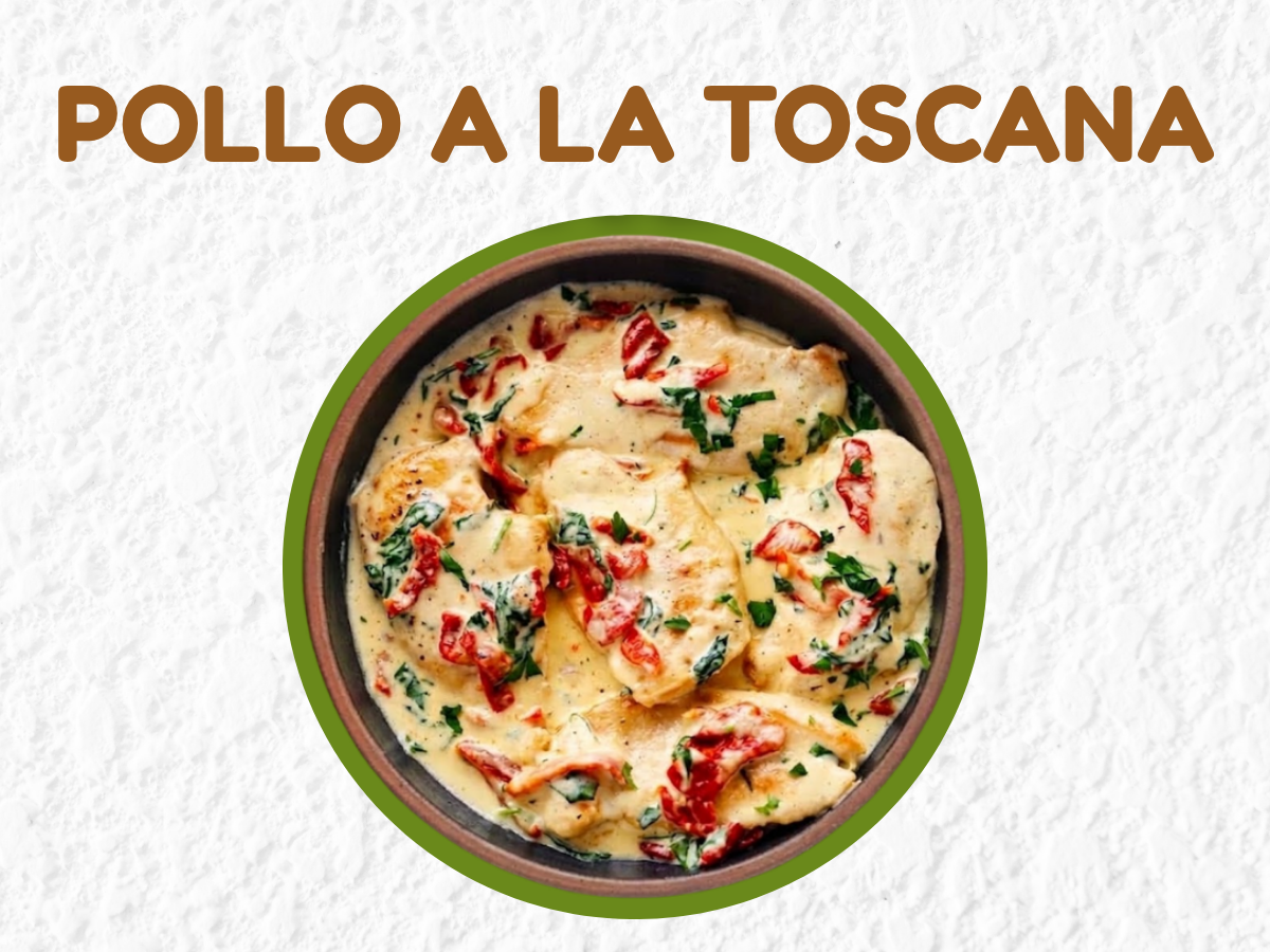 Pollo a la toscana